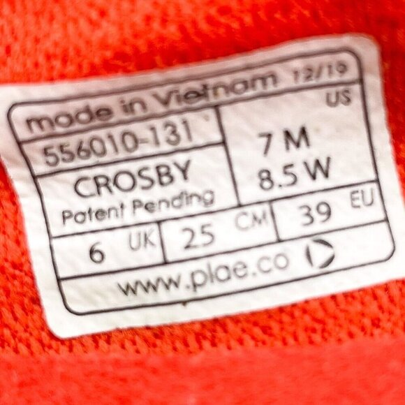 Plae Crosby Ballet Flats In Magnetic Grey Womens 8.5 - Picture 7 of 9